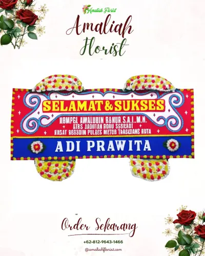 Karangan Bunga Ucapan Selamat di Sirnaresmi